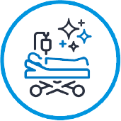 Create a cleaner, safer environment icon